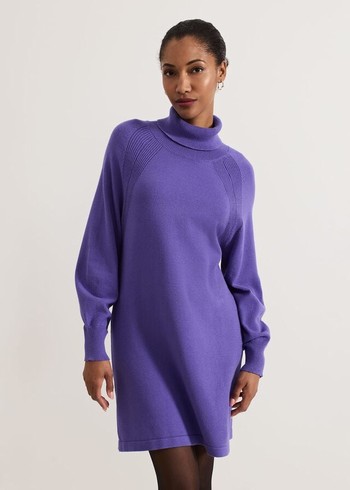 Phase Eight Ellie Dress Purple USA | 6529478-BV